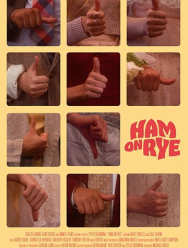 Хлеб с ветчиной