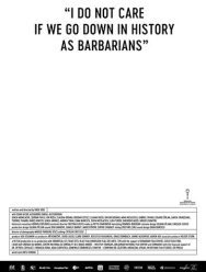 Мне плевать, если мы войдём в историю как варвары